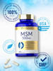 Carlyle Msm Supplement | 500Mg | 200 Capsules | Non-Gmo, And Gluten Free Formula | Methylsulfonylmethane