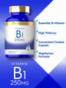 Carlyle Vitamin B1 | 250mg | 120 Caplets | Thiamin Mononitrate | Vegetarian, Non-GMO, and Gluten Free Supplement