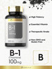 Carlyle Vitamin B-1 | 100Mg | 300 Tablets | Non-Gmo And Gluten Free Thiamin Supplement