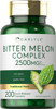 Bitter Melon Capsules | 200 Count | Non-Gmo & Gluten Free Extract | Complex Supplement | By Carlyle