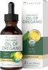 Carlyle Organic Oil Of Oregano | 2 Fl Oz Liquid | Vegan, Usda Certified | Non-Gmo, Gluten Free Drops