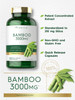 Carlyle Bamboo Extract Capsules | 3000mg | 300 Count | 210mg Silica | Non-GMO, Gluten Free Supplement