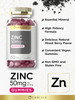 Zinc 50Mg Gummies | 150 Count | Vegan, Non-Gmo And Gluten Free Formula | Zinc Citrate Dietary Supplement | By Carlyle