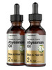 Abyssinian Oil 4 fl oz | Hair and Skin Oil | 2 Pack of 2oz | Paraben, SLS and Fragrance Free | from Crambe Abyssinica Seed | By Horbaach