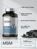 MSM Supplement Capsules | 1000mg | 250 Count | Non-GMO and Gluten Free Formula | Methylsulfonylmethane | by Horbaach