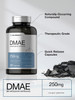 DMAE Supplement 250mg | 200 Capsules | Non-GMO, Gluten Free | DMAE Bitartrate | by Horbaach