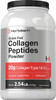 Collagen Peptides Powder 40 oz | Unflavored | Type 1 and 3 | Hydrolyzed Protein Collagen | Keto and Paleo Supplement | Grass Fed, Non-GMO, Gluten Free | by Horbaach