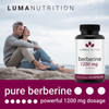 Berberine Supplement - Berberine 1200mg Per Serving - Berberine HCI - Berberine Plus - 60 Berberine Capsules