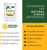 Natural Stacks Supplements Bundle - SleepBiotic Prebiotic Fiber (292g) + Acetylcholine Supplement (60caps) - for Faster Thinking, Memory Support, Gut Health and Deeper Sleep