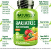 NATURELO Bariatric Multivitamin - One Daily with Iron - Supplement for Post Gastric Bypass Surgery Patients - Natural Whole Food Nutrition - 60 Veggie Capsules