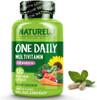 NATURELO One Daily Multivitamin for Women 50+ (Iron Free) - Menopause Support for Women Over 50 - Whole Food Supplement - Non-GMO - No Soy - 120 Capsules - 4 Month Supply