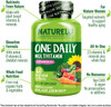 NATURELO One Daily Multivitamin for Women 50+ (Iron Free) - Menopause Support for Women Over 50 - Whole Food Supplement - Non-GMO - No Soy - 60 Capsules - 2 Month Supply