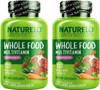 Naturelo Whole Food Multivitamin For Women 50+ (Iron Free) With Vitamins, Minerals, & Organic Extracts - Supplement For Post Menopausal Women Over 50 - No Gmo - 240 Vegan Capsules