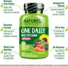 NATURELO One Daily Multivitamin for Women - Energy Support - Whole Food Supplement to Nourish Hair, Skin, Nails - Non-GMO - No Soy - Gluten Free - 120 Capsules - 4 Month Supply