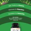 Milk Thistle Liver Detox Pills - Liver Support Supplement with Milk Thistle Dandelion Root Artichoke Extract - Liver Detox Supplement with Milk Thistle Liver Cleanse Detox