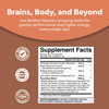 Nootropic Brain Focus Mushroom Supplement - Lions Mane Mushroom Complex and Reishi Mushroom Immune Support Adaptogen Blend - 10X Mushroom Blend for Natural Sugar Balance and Mental Focus