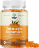 Turmeric Curcumin Immune Support Gummies - Immune Booster Turmeric Gummies for Joint Support and Anti Aging Skin Care - Turmeric with Black Pepper Joint Supplement Gummy Vitamins with Curcumin Powder