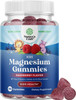 Relaxing Calm Magnesium Gummies for Kids - Great Tasting Kids Magnesium Gummies for Nerve Bone and Muscle Health - Gelatin and Gluten Free Calm Gummies for Kids Wellness with 85mg Elemental Magnesium