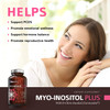 Myo-Inositol Plus & D-Chiro-Inositol | Pcos Supplement | Helps Promote Hormone Balance And Support Ovarian Function | Natural Fertility Supplements (120 Capsules)