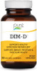 Dim D by Pure Essence - Natural Supplement for Estrogen Balance, Hormonal Acne, and Menopause Support with Vitamin D3 , Calcium, Green Tea & Lycopene - 30 Capsules