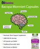 Bacopa Monnieri Capsules 1000 MG (60 Capsules) | Nootropic Brain Support Supplement* | Bacopa Leaf Extract Powder Pills | by TNVitamins