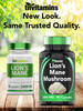 tnvitamins Lion's Mane Mushroom Supplement (2400 MG - 90 Capsules) | Nootropic Brain Support Supplement & Booster | Lion's Mane Mushroom Powder Extract | Focus, Memory, Energy, & Immunity