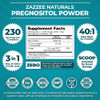 Zazzee PREGNOSITOL Powder and USDA Organic Fertility Support Tea