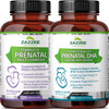 Zazzee Extra Strength Prenatal DHA and Extra Strength Prental Multi Complex