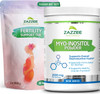 Zazzee Myo-Inositol Powder and USDA Organic Fertility Support Tea