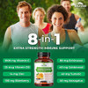Zazzee Artemisinin Capsules and Extra Strength 8-in-1 Immune Support Capsules