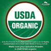 Zazzee USDA Organic Spirulina Powder 2.2 Pounds (1 KG), 303 Servings, 100% Pure and Non-Irradiated, Vegan, All-Natural, and Non-GMO, Mess-Free Wide Mouth Container, Fresh Smell and Neutral Taste