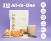310 Nutrition  AllInOne Meal Replacement Shake with Shaker Cup  New Formula with Fiber Rich Vegan Superfood Blend  Natural Sweeteners  Low Carb Shake Keto  Paleo Friendly  Gluten Free  26 Essential Vitamins  Minerals Caramel Sunday  28 Servings