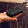 Konjac Body Sponge Bamboo Charcoal Natural Bath Loofah with String for Cleansing and Exfoliating Sensitive Skin Vegan Gentle Puff Sponges Pouf Alternate to Exfoliate and Cleanse for Men and Women