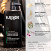 BLACKWOOD FOR MEN Active Man Daily Shampoo  Natural Organic Sulfate Free Set to Boost the Thickening Growth  Strength of Mens Hair Combined with Blackwood Scalp  Hair Care Conditioner Products