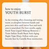 Camille Rose Youth Burst Reversing Night Serum for AntiAging 2 fl oz