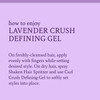 Camille Rose Lavender Crush Defining Gel 12 fl oz