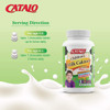 CATALO Childrens Milk Calcium Formula Zinc Added  Promote Bone Growth and Teeth Development with Milk Calcium and Zinc 50 Chewable Tablets