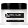 Coxir Black Snail Collagen Cream 50ml / 1.7 fl. oz. Snail mucin Collagen Black Beans Paraben Free Cruelty Free Korean skincare