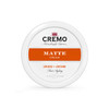 Cremo Premium Barber Grade Hair Styling Matte Cream Light Hold Low Shine 4 Oz