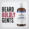 Cremo Citrus Mint Leaf Cooling Beard and Face Wash Specifically Designed to Clean Coarse Facial Hair 6 Fluid Oz