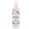 Crystal Essence Mineral Deodorant Body Spray Lavender And White Tea  4 fl oz