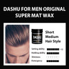 DASHU Premium Original Super Mat Wax 3.5oz  Strong Hold Without Shine Easy to Wash Styling Wax