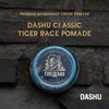 DASHU Classic Tiger Rage Pomade Water Based 5.68oz  Strong Hold  High Shine for Hairstyling White