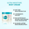 Derma B Ultra Moisture Body Cream with Olive Oil and Allantoin 48 Hour Lasting Skin Moisturization 14.54 Fl Oz 430ml