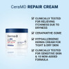 Derma B CeraMD Repair Body Cream Unscented Moisturizer for Dry and Rough Skin Relieves Itchiness due to Dryness Fragrance Free 14.54 Fl. Oz. 430ml