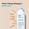 Dr.FORHAIR Phyto Therapy Shampoo 16.9 fl oz 500 ml for Sensitive Scalp pH Balanced Calming Soothing Hair Care Add Volume and Shine Treatment Paraben Silicone Sulfates