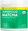 Further Food Superfood Blends Bundle  Superfood Turmeric Golden Milk Powder and Superfood Matcha Organic Green Tea Matcha Powder