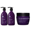 Luseta Purple Shampoo  Conditioner Set 16.9 oz each and Purple Hair Mask 16.9 oz Bundle