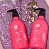 Luseta Keratin Shampoo and Conditioner Set Moisturizing Treatment for Dry Hair Smooth  Repair Damaged Hair for Women Sulfate  16.9 oz
