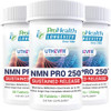 ProHealth Longevity NMN Pro 250 Sustained Release  Featuring Uthever Brand NMN  Worlds Most Trusted UltraPure stabilized Pharmaceutical Grade NMN to Boost NAD 30 Tablets 250 mg 3 Pack